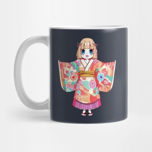 kimono kawaii Mug